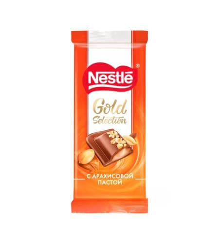 Şokolad plitkasy "Nestle Gold Selection" (Arahis pastaly) 85 gr