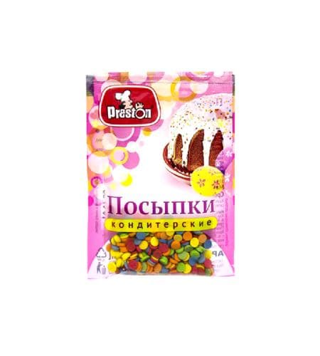 Dekoratiw konditer posypkasy "Preston" Dürli 7 gr