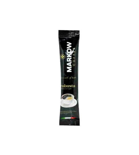 Kofe "Markow" kiçi paket Robusta (Gara) 2 gr