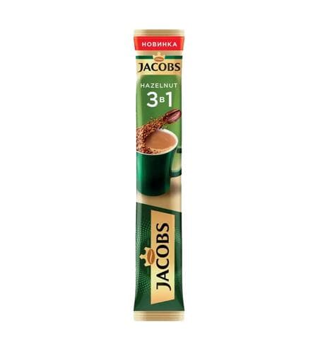 Kofe "Jacob's" kiçi paket (Hazelnut Лесной орех 3/1 Россия) 15 gr